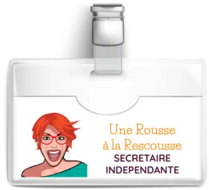 Badge Secretaire Independante