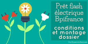 pret flash electrique bpi france