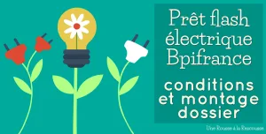pret flash electrique bpi france