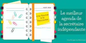 Lire la suite à propos de l’article Quel est le meilleur agenda (planner) pour une secrétaire indépendante ?